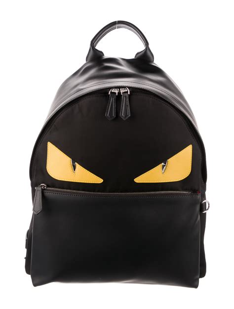 fendi nylon monster backpack.